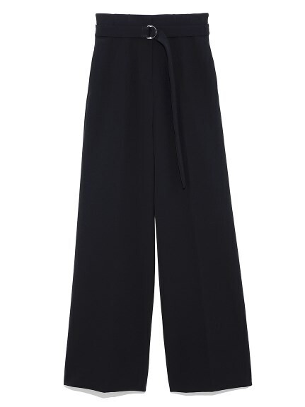 CELFORD ベルト付きワイドパンツ