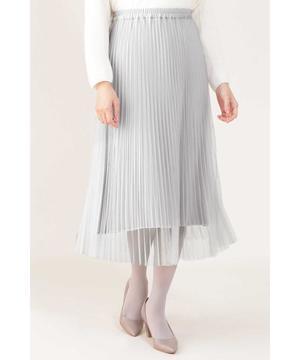 NATURAL BEAUTY プリーツリバースカート
