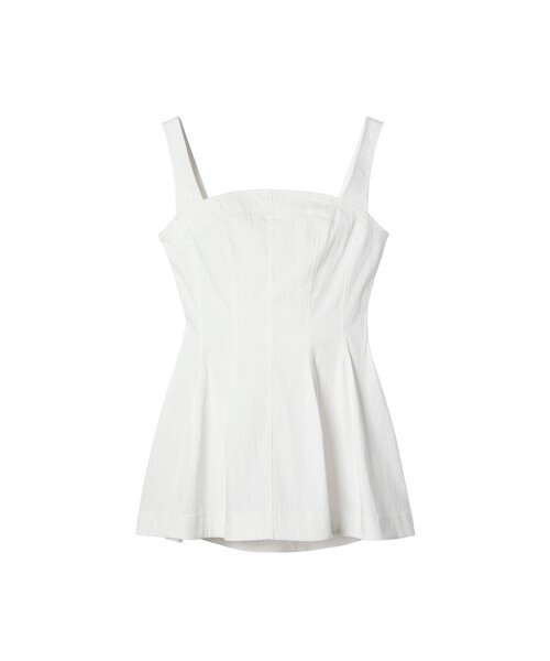 LE CIEL BLEU Cotton Twill Bustier