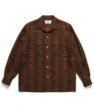 WACKO MARIA OPEN COLLAR SHIRT