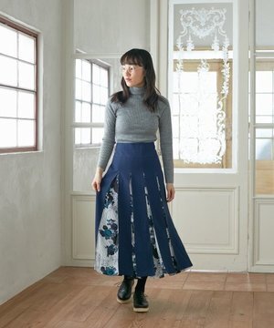 ふりふ ボックスプリーツスカート