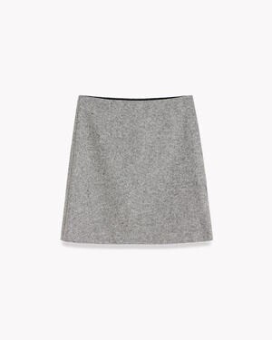 Theory Speckle Wool Easy Waist SK TS