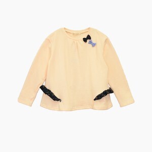 studio momo リボンモチーフプルオーバー