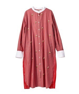 MUVEIL シャツワンピース