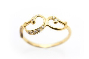 ileava jewelry アラベスクトレール ダイヤのリング