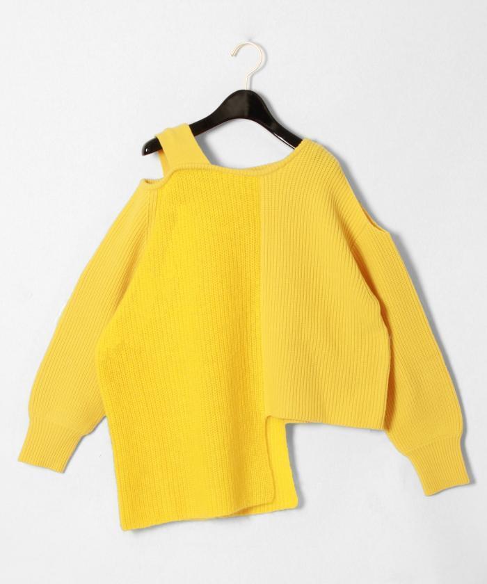 GRACE CONTINENTAL モヘヤアシメニットトップ