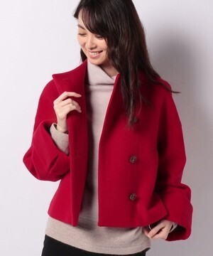 LAPINE BLEUE Pecolamb ビーバーショートブルゾン