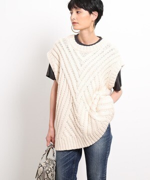 ROPE’ mademoiselle 変形パターンオーバーベスト