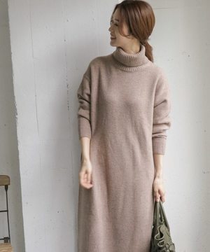 URBAN RESEARCH DOORS ハミルトンウールニットワンピース