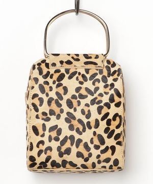 SLY LEOPARD SQUARE RETRO BAG