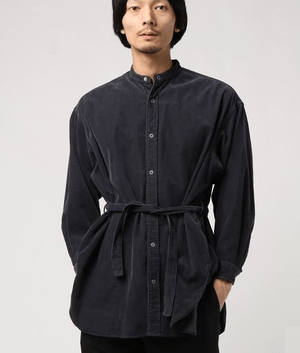 KURO 24 W BIG BAND COLLAR SHIRT COAT