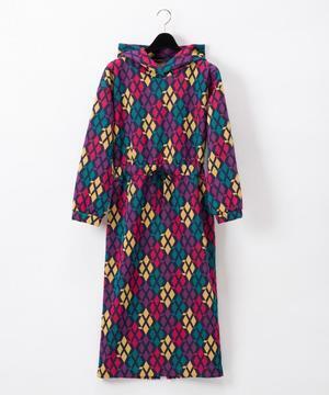 GRACE CONTINENTAL チェックジャガードカットワンピース