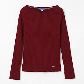 BLUE LABEL CRESTBRIDGE ハートネックニット