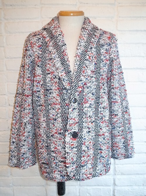 COOHEM BLAZER TWEED JACKET