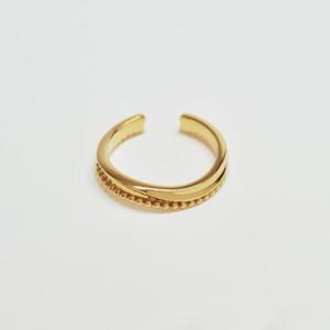 TAKE-UP TAKE-UP ONLINE SHOP/テイクアップ公式オンラインショップ / [ フワットイヤリングス] シルバー イヤーカフ(YGコーティング)