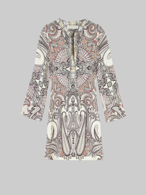 ETRO PAISLEYプリント チュニックドレス