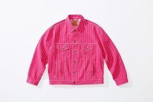 Supreme Week14 Supreme x Levi’s Pinstripe Trucker Jacket