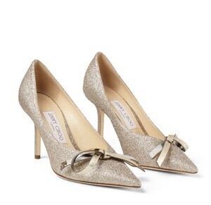 JIMMY CHOO ダスティグリッター パンプス
