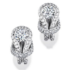 Forevermark エンコルディア? パヴェ イヤリング