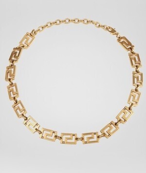 Versace グレカ チェーン チョーカーネックレス