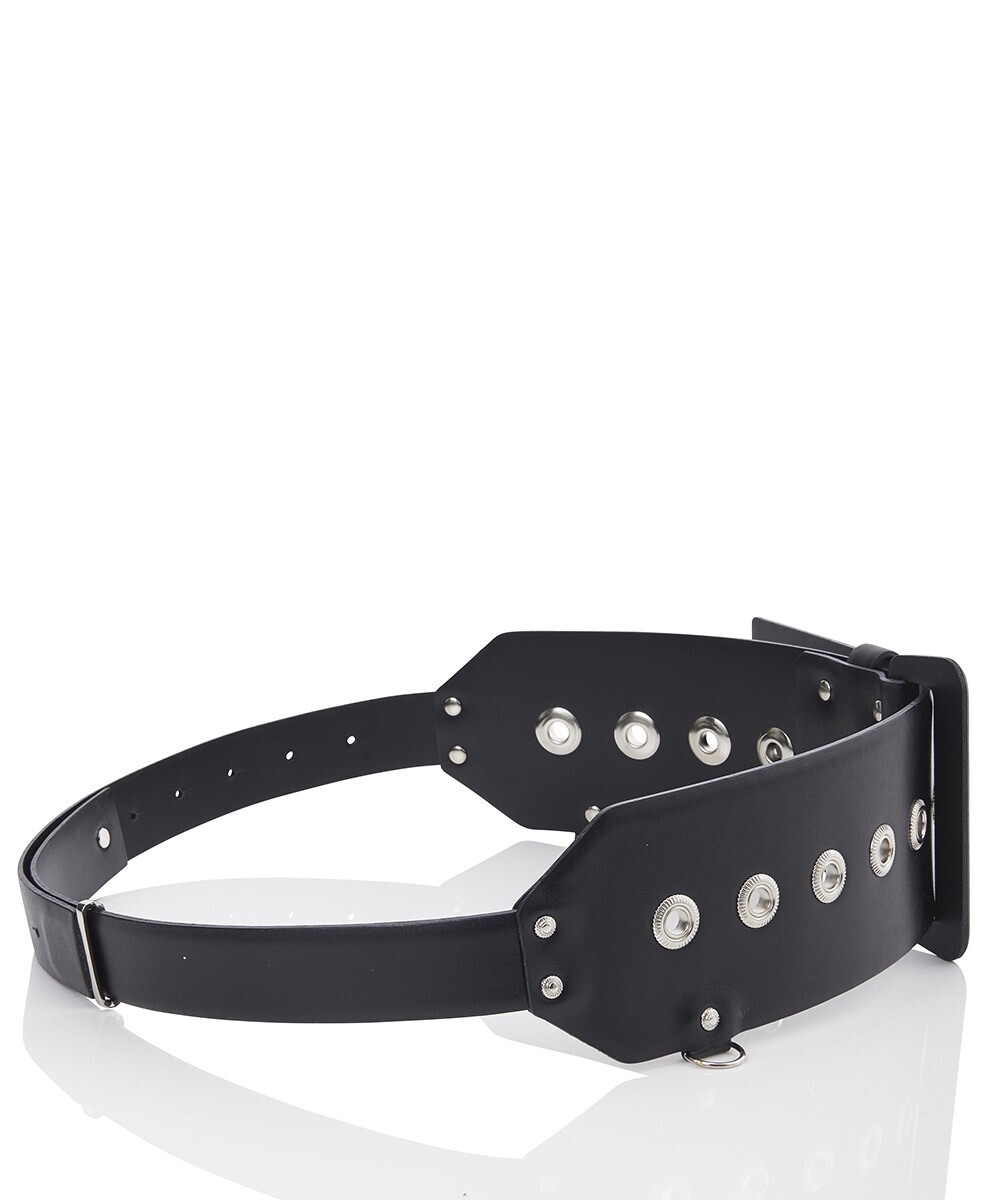 TOGA PULLA WIDE LEATHER BELT