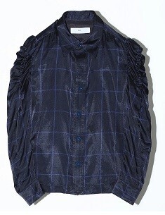 TOGA PULLA CHECK PRINT SHIRT
