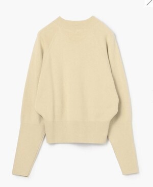CABaN コットンカシミヤ ボトルネックラグランスリーププルオーバー