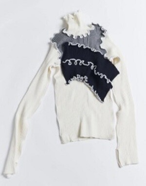 kotohayokozawa Rib knit high-neck