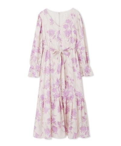 JILLSTUART サディフラワーカットジャガードワンピース