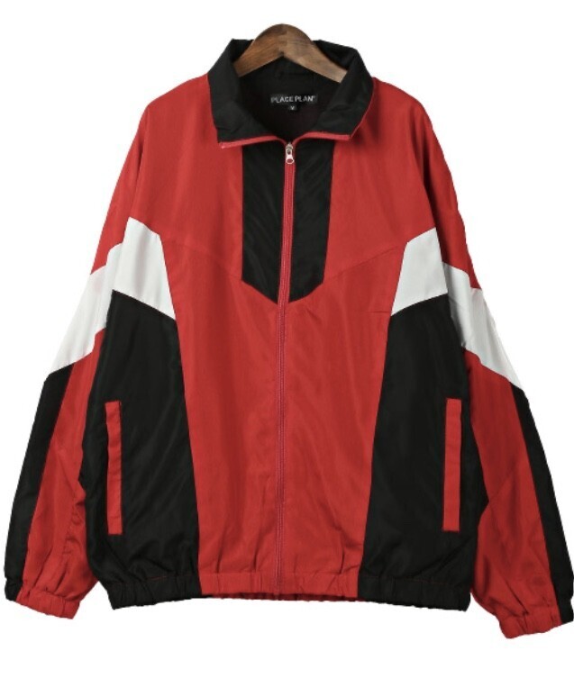 LUXSTYLE デュスポビッグシルエット切替ブルゾン