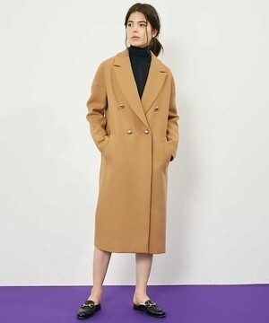 TARA JARMON ロングチェスターコート