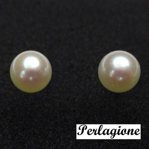 perlagione K14WG アコヤピアス