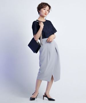 LADYMADE FLOWER EMBROIDERY DRESS