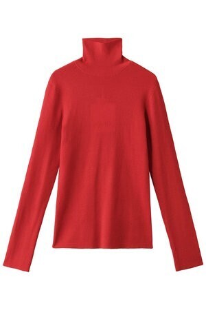 ENFOLD AIR WOOL リブタートルプルオーバー