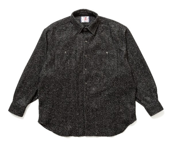 SON OF THE CHEESE Big Herrignbone Shirt