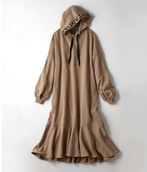 DOUBLE STANDARD CLOTHING フーディーワンピース