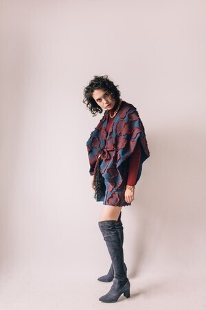 Create Clair Jacquard Stole Vest