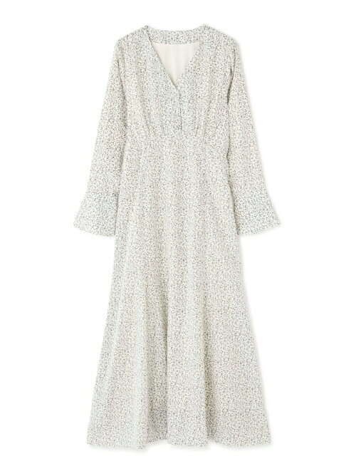 N.Natural Beauty Basic* ランダムドットマキシワンピース