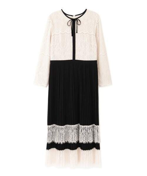 JILLSTUART リースプリーツワンピース