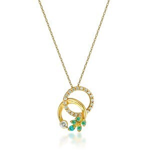 STAR JEWELRY K18 ネックレス PARAIBA TOURMALINE & DIAMOND NECKLACE
