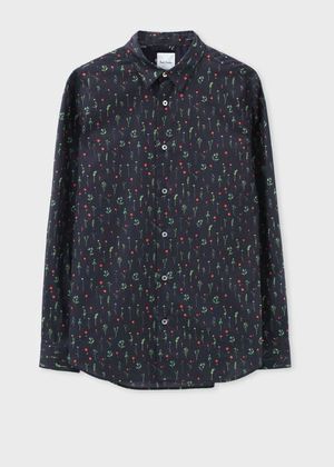 Paul Smith Wild Flowers" プリントシャツ"