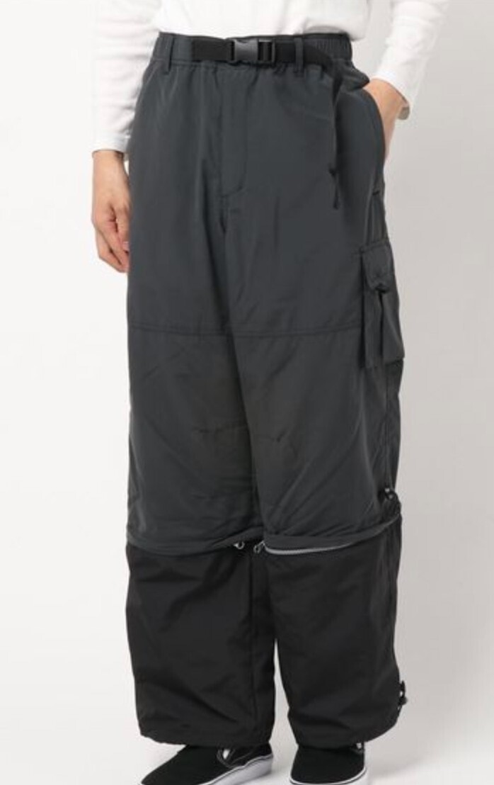 MYne ナイロン2wayパンツ/Nylon 2way Pants