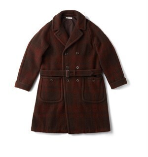OLD JOE BRAND PILLING MELTON MACKINAW COAT