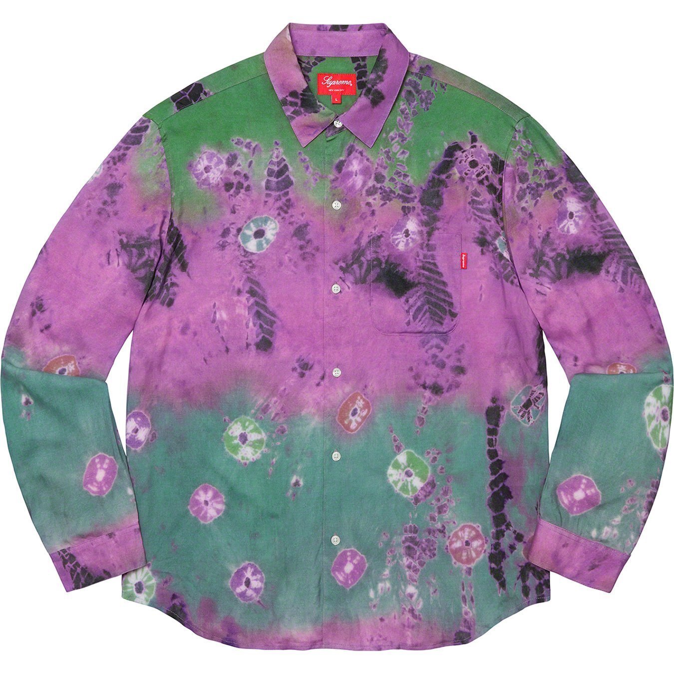 Supreme Batik Print Rayon Shirt