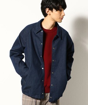 COMME CA COMMUNE 11.75オンス　コンフォートストレッチデニム　コーチジャケット
