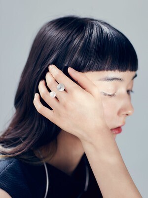 revie objects 〈PYRAMID〉●pearl ring SV