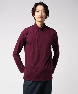 VOGUISH ストレッチベア天竺ハイネックカットソー