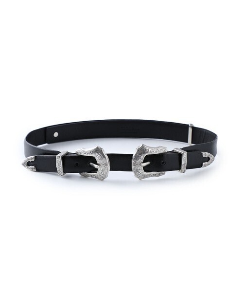 TOGA PULLA Double buckle belt