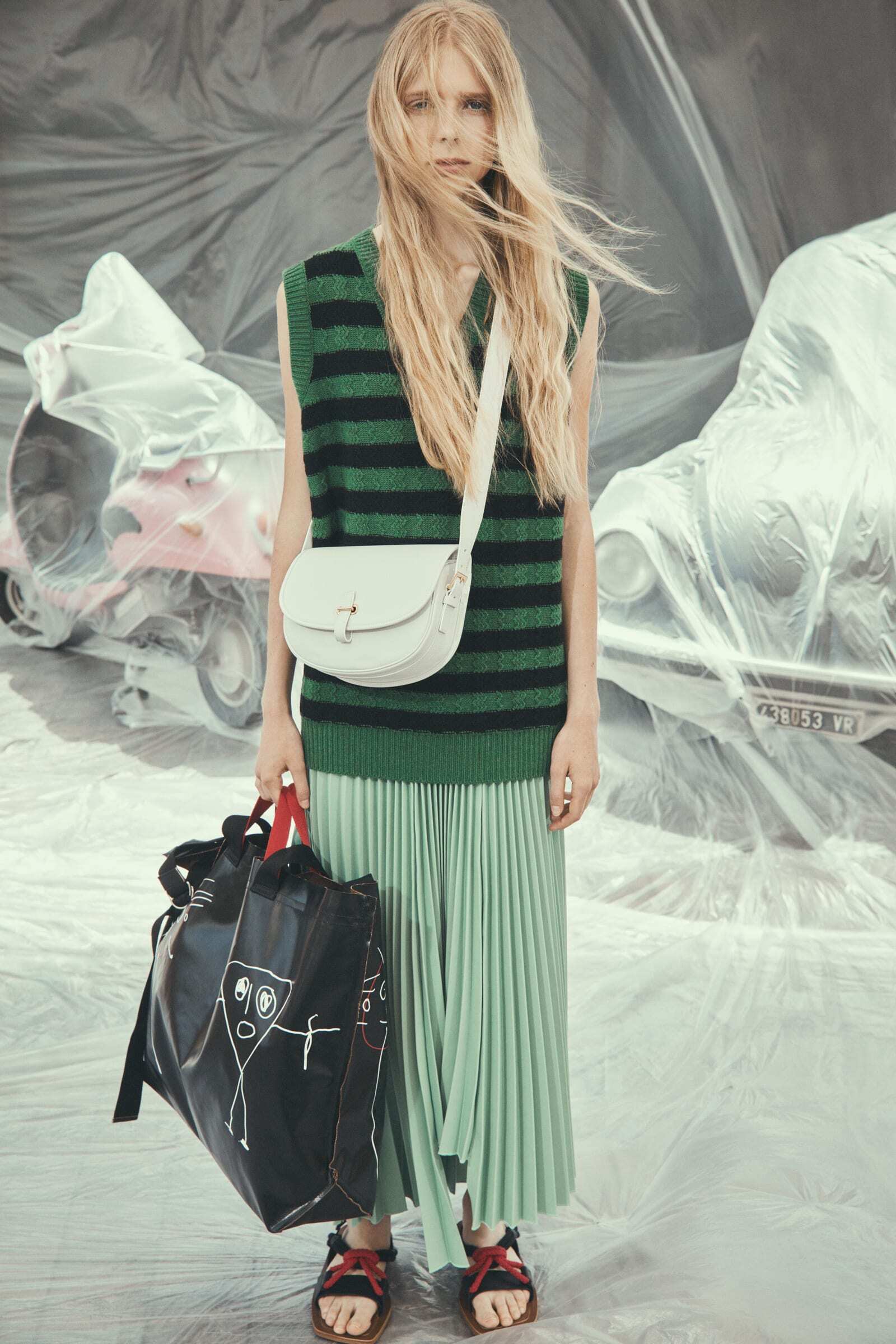 PLAN C 2020SS　skirt