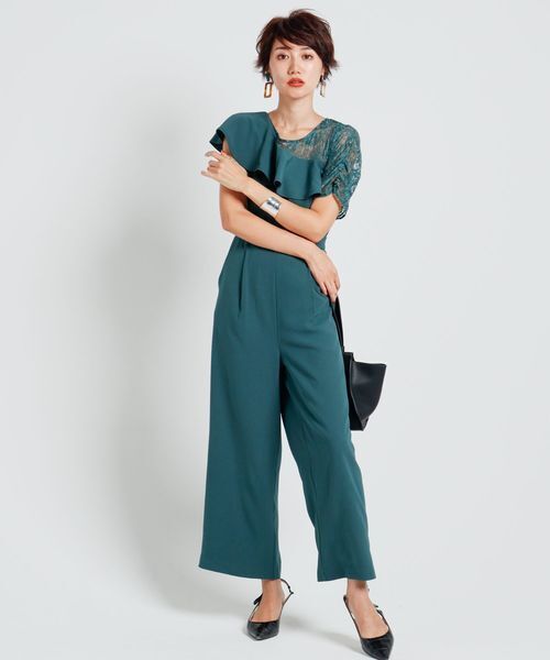 LADYMADE ワンショルレースロンパース（オケージョン）